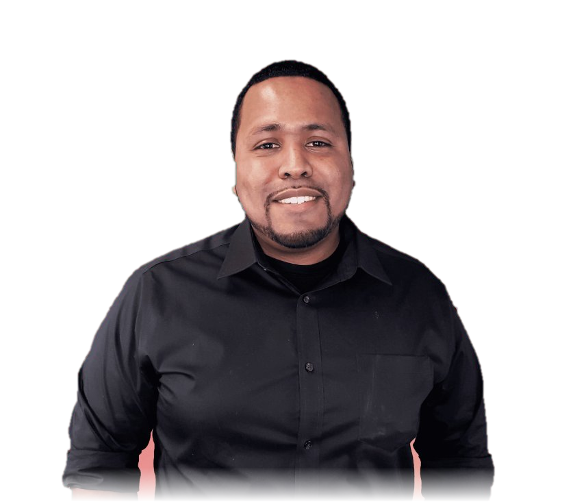 Jonathan Castro, smiling, wearing a black shirt
